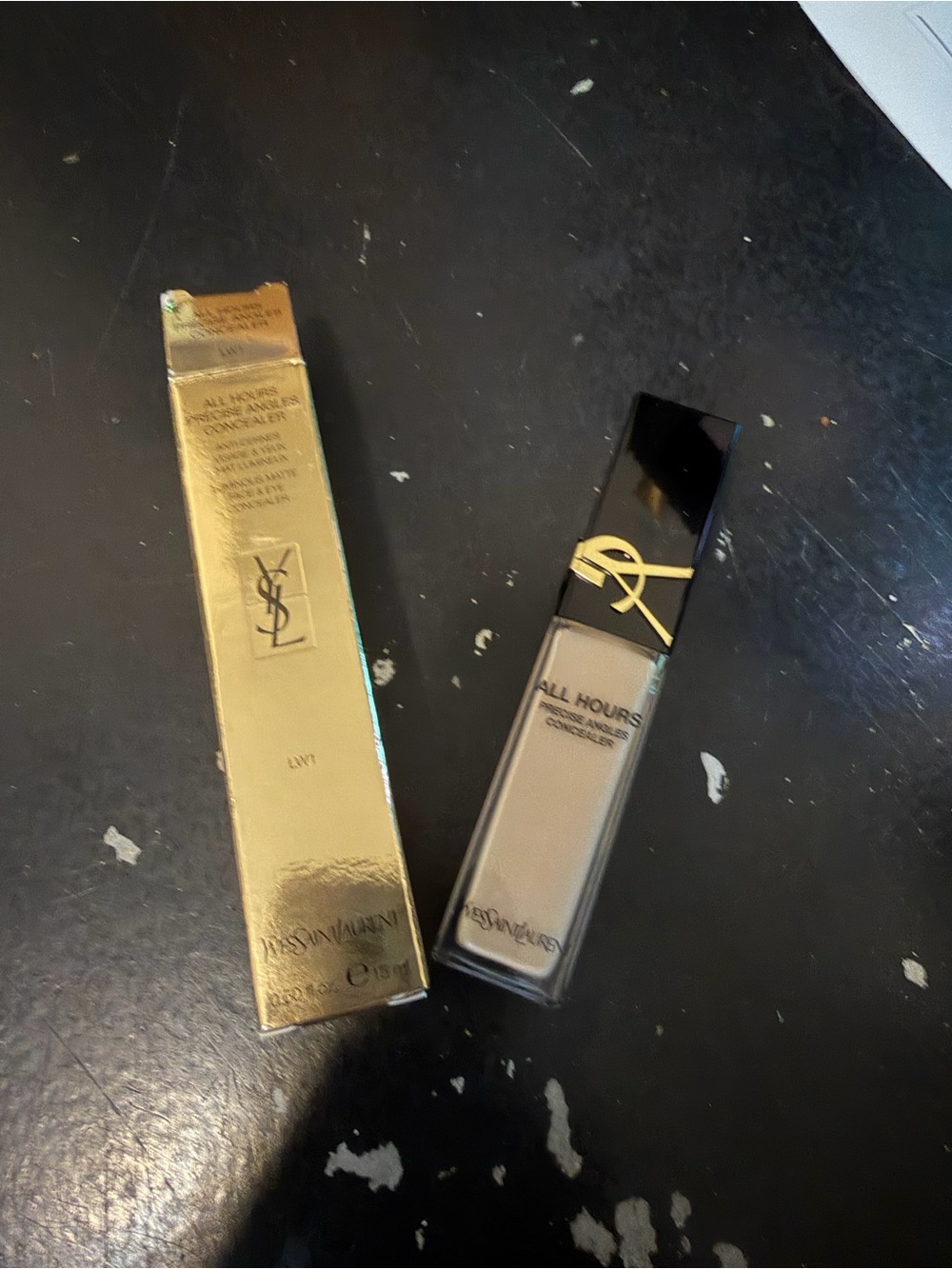 Yves Saint Laurent All Hours Concealer - Beige Tone with Gold Accent